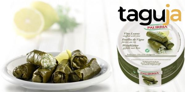 Greek Dolmas Weinblätter gefüllt mit Reis und Kräutern