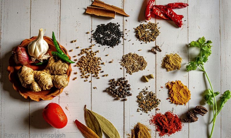 Indische Gewuerze Curry-Gewurze